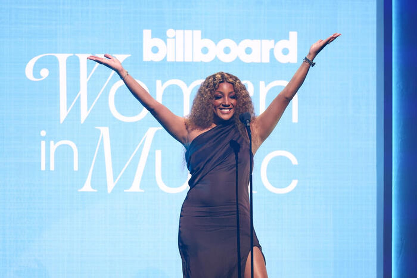 Photos: Doechii, Laverne Cox, Meghan Trainor, & More Attend Billboard Women in Music 2025  Image