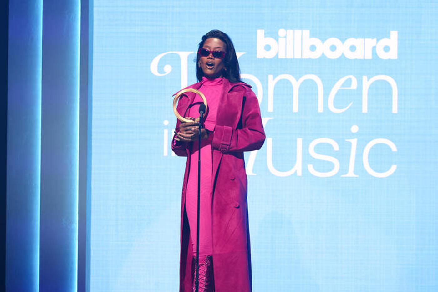 Photos: Doechii, Laverne Cox, Meghan Trainor, & More Attend Billboard Women in Music 2025  Image