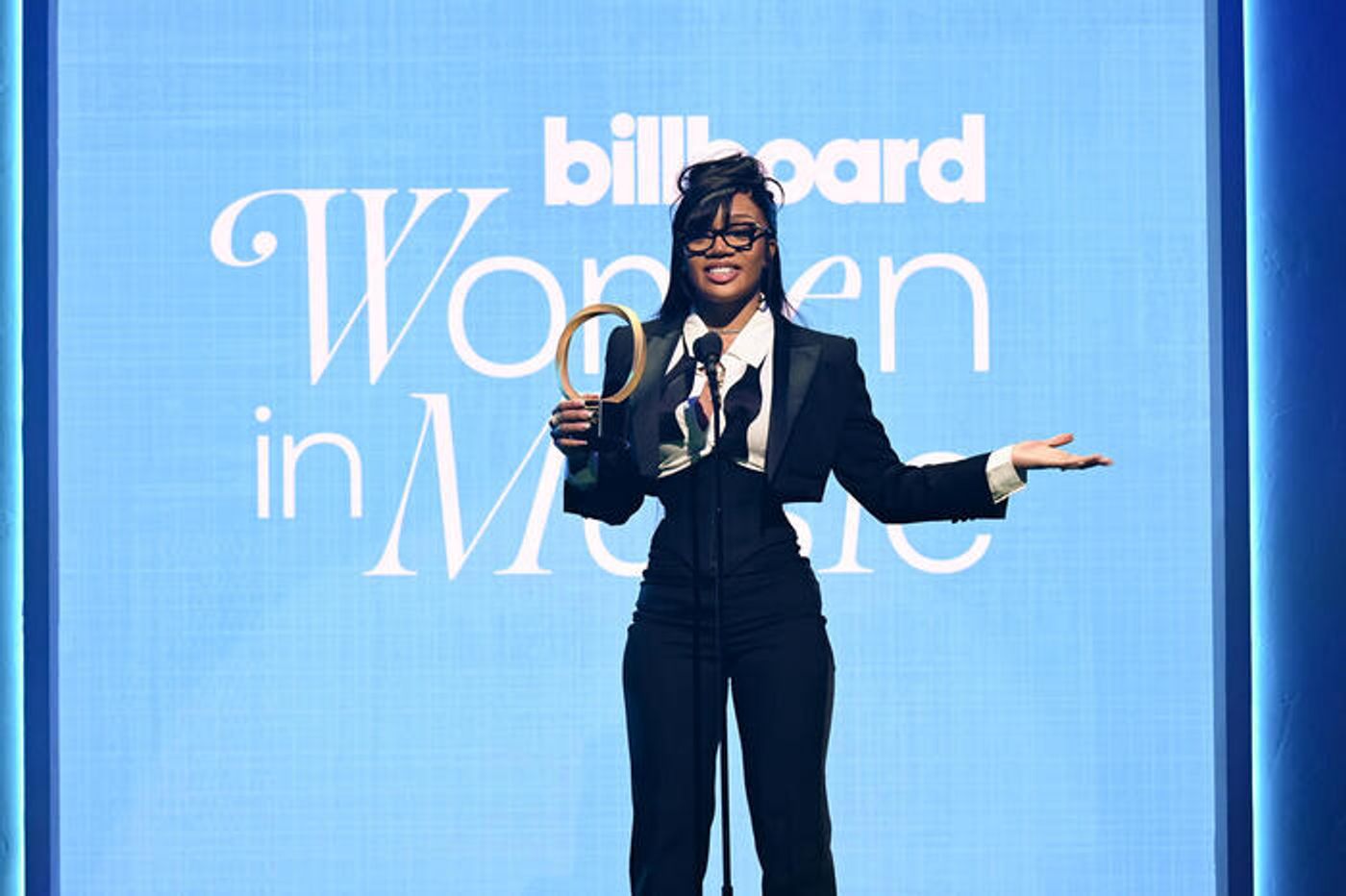 Photos: Doechii, Laverne Cox, Meghan Trainor, & More Attend Billboard Women in Music 2025  Image