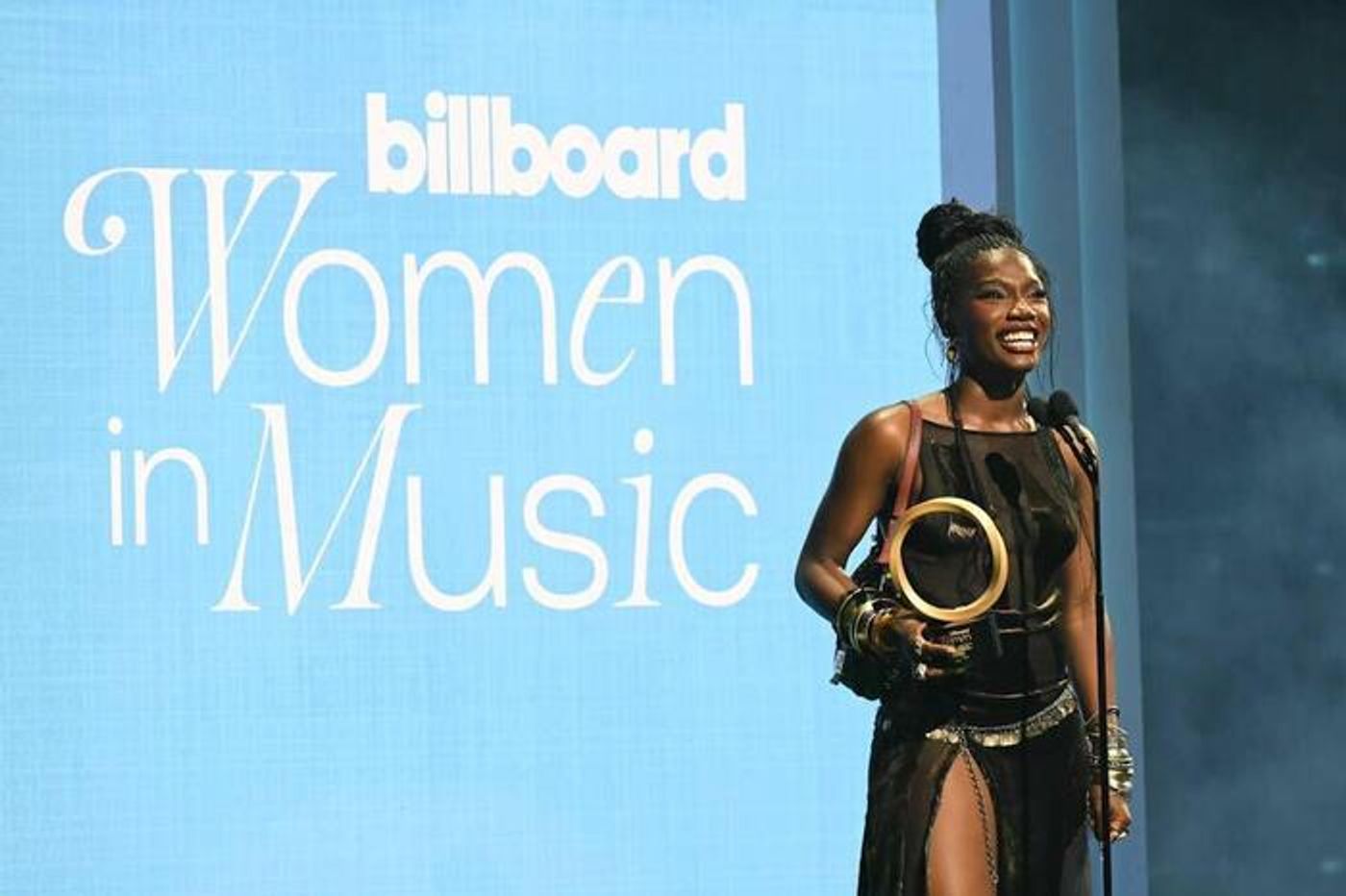 Photos: Doechii, Laverne Cox, Meghan Trainor, & More Attend Billboard Women in Music 2025  Image