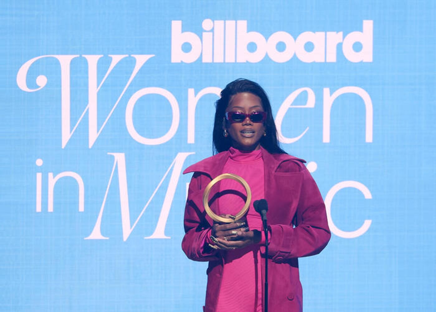 Photos: Doechii, Laverne Cox, Meghan Trainor, & More Attend Billboard Women in Music 2025  Image