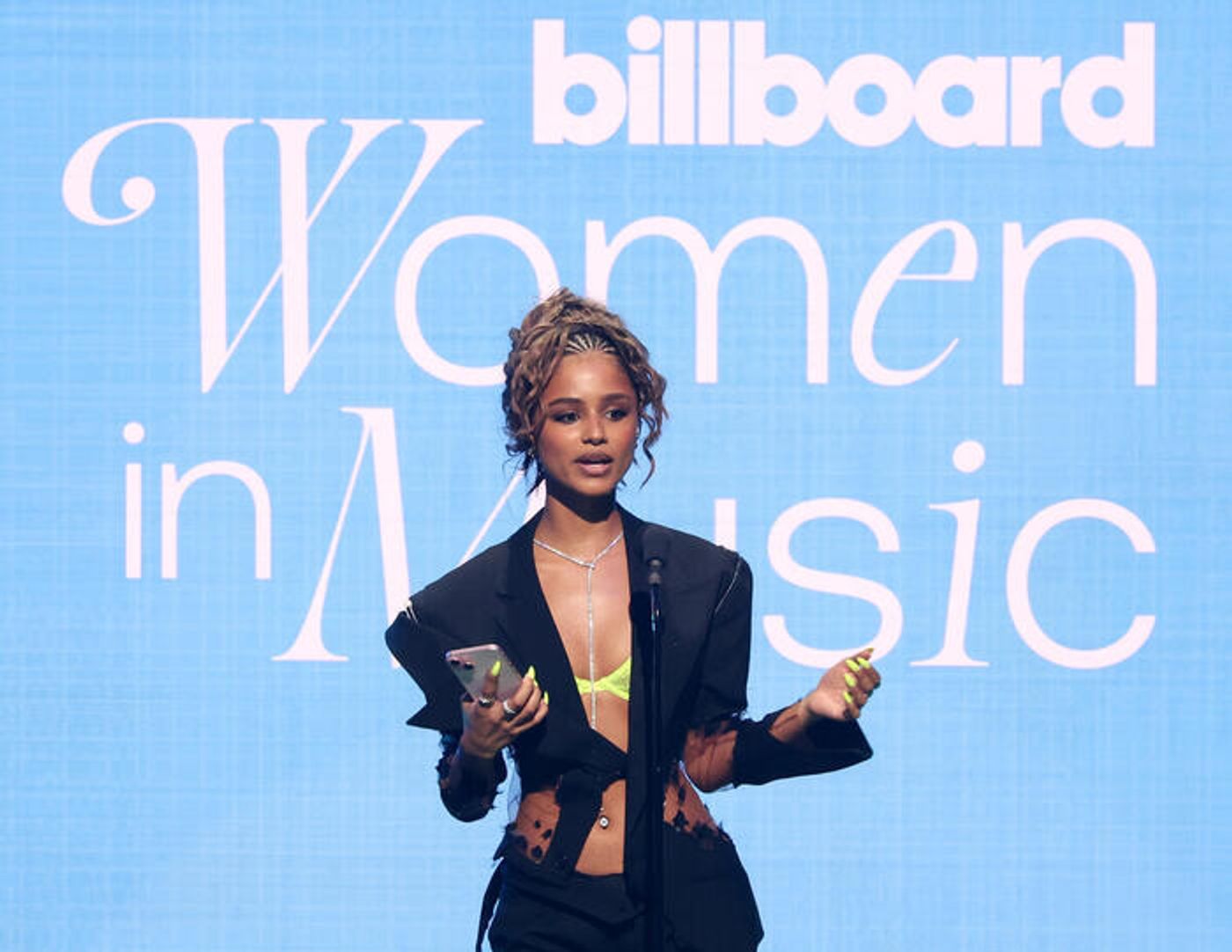 Photos: Doechii, Laverne Cox, Meghan Trainor, & More Attend Billboard Women in Music 2025  Image