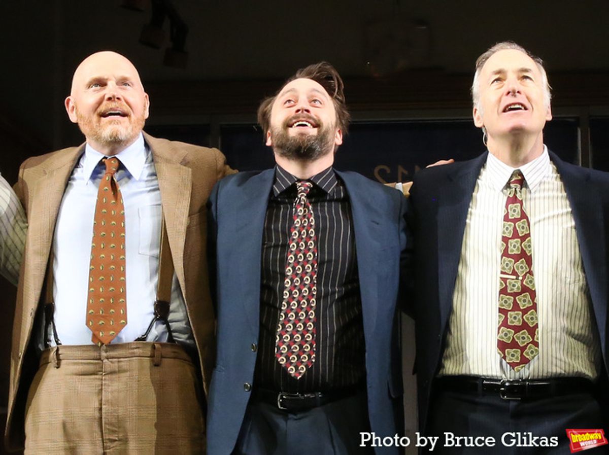 Bill Burr, Kieran Culkin and Bob Odenkirk at 