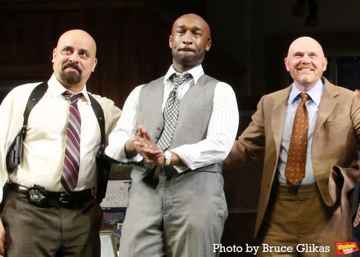 Howard W. Overshown, Donald Webber Jr. and Bill Burr at 