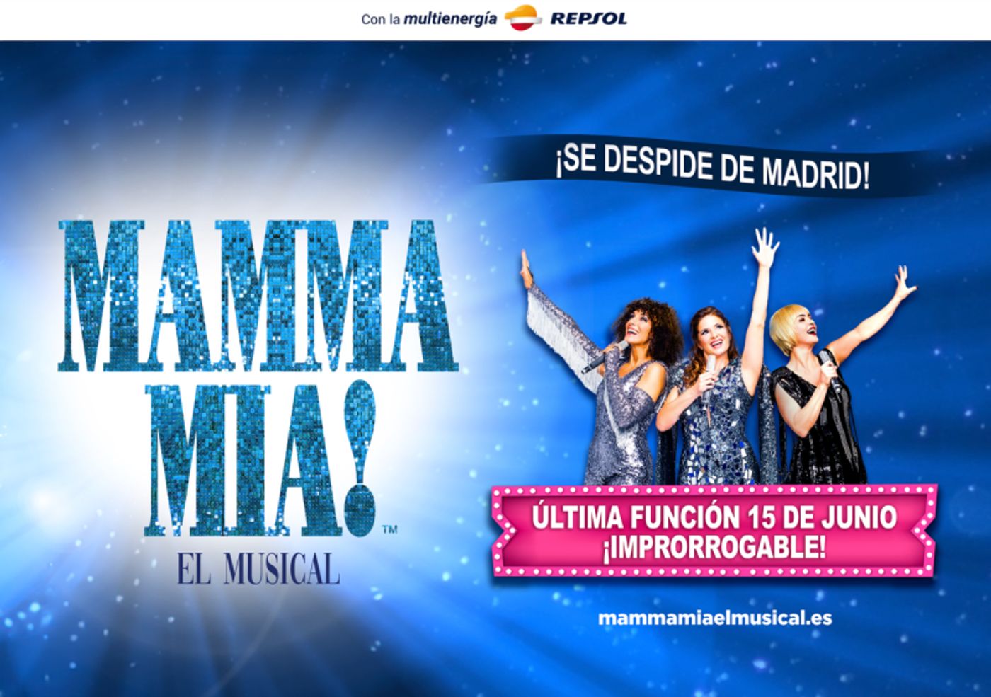 MAMMA MIA! se despide de Madrid MAMMA MIA! se despide de Madrid Image