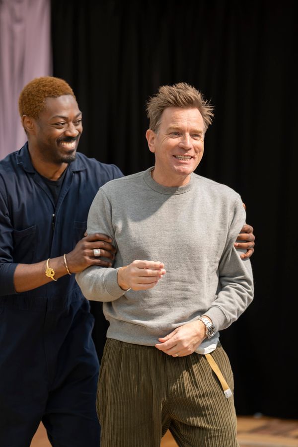 Ewan McGregor and David Ajala Photo