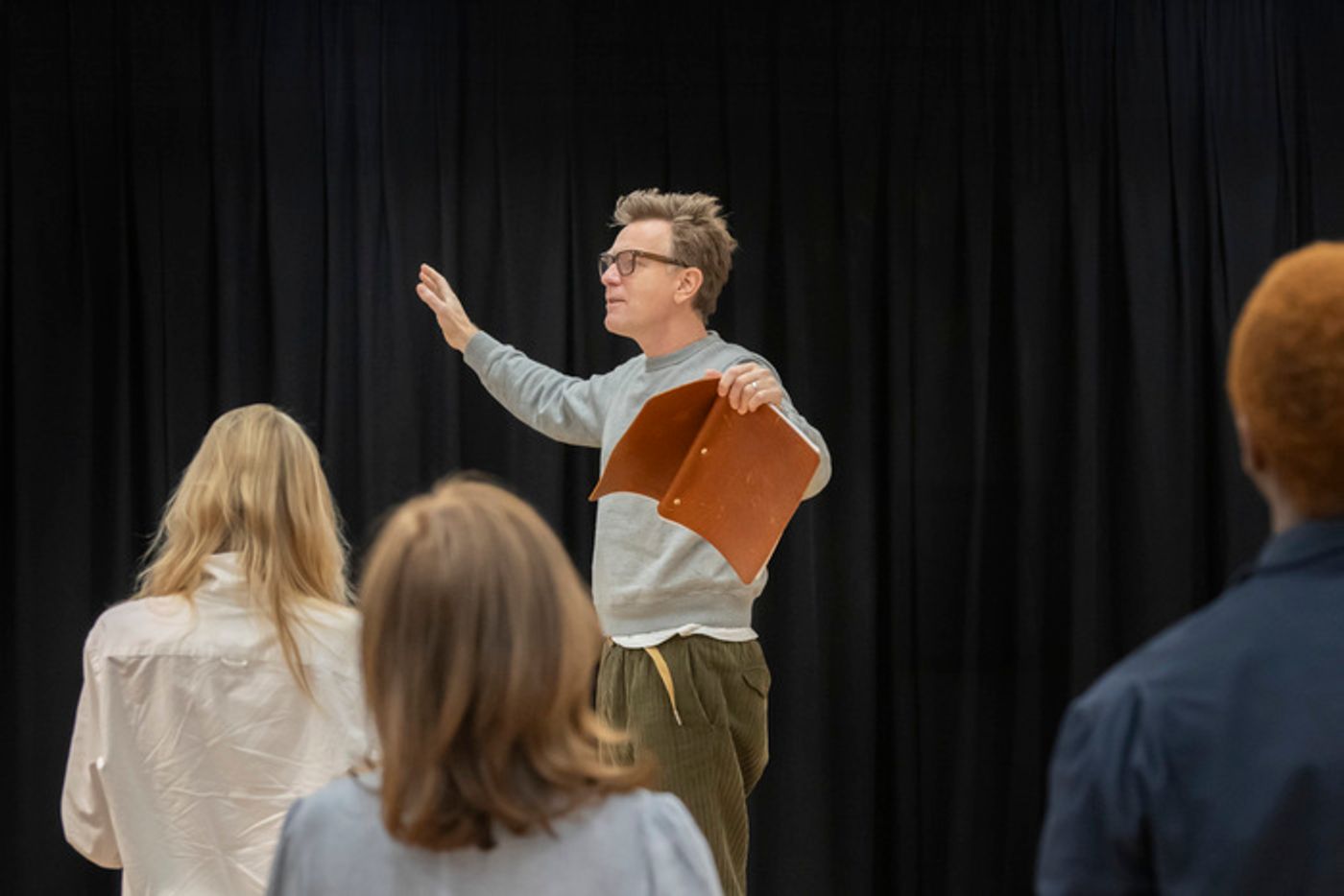 Photos: Ewan McGregor, Kate Fleetwood and Elizabeth Debicki in MY MASTER BUILDER Rehearsals  Image
