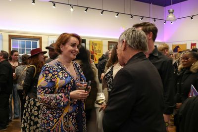 Erin Noel Grennan and Stephen Schwartz. Photo