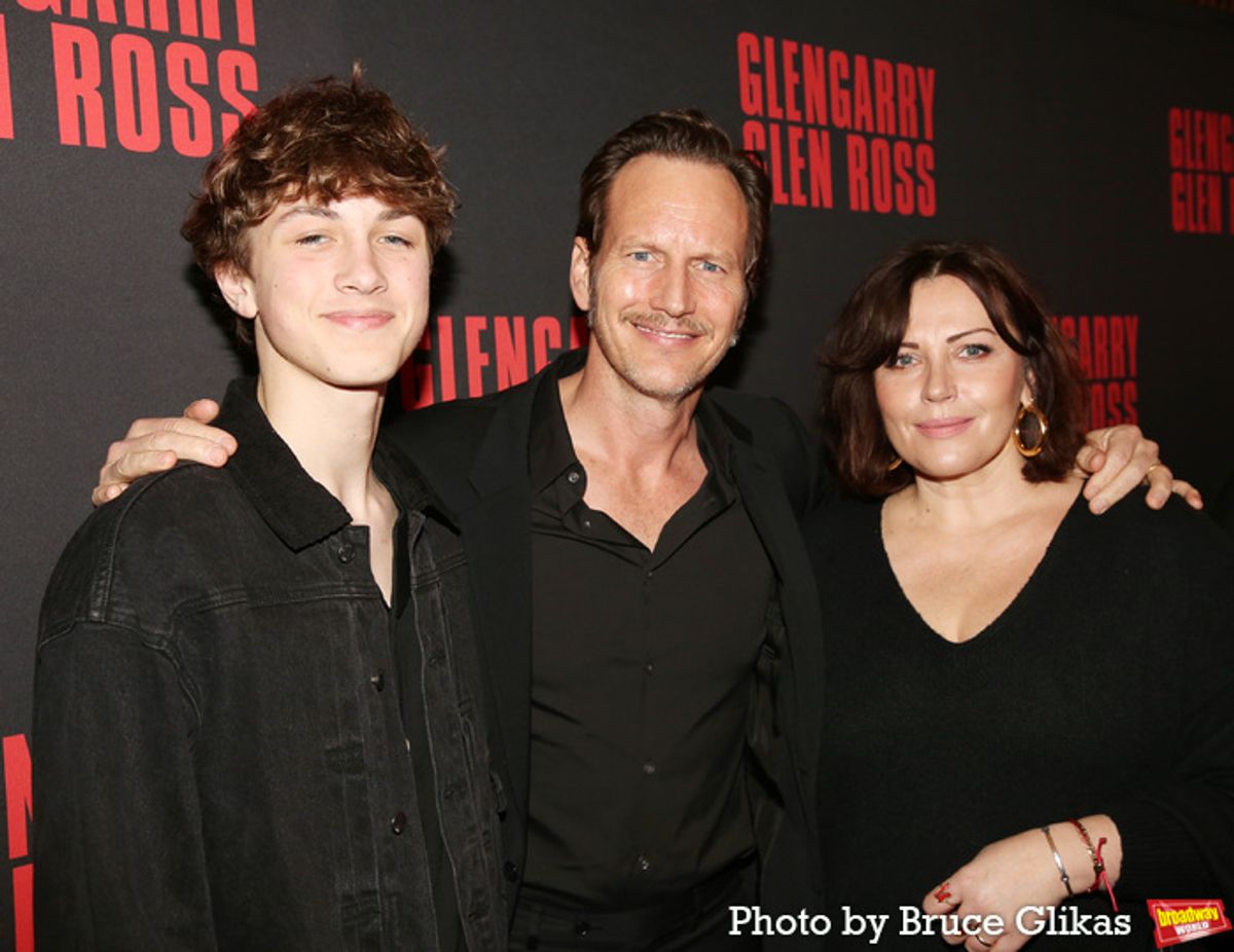 Kalin Patrick Wilson, Patrick Wilson and Dagmara Dominczyk  at 