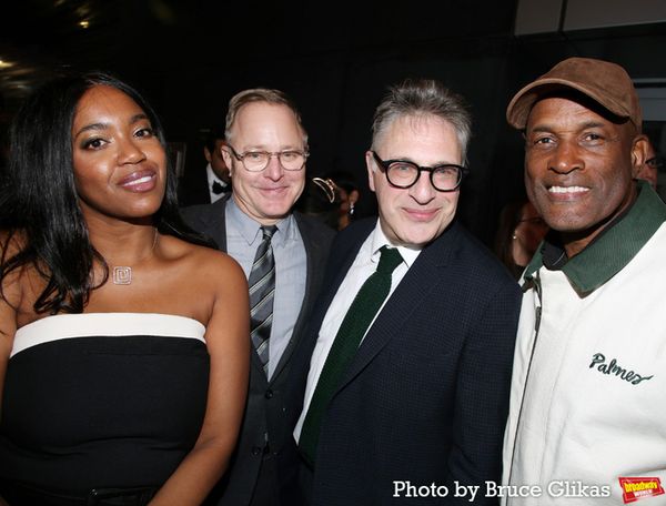 Whitney White,Scott Pask,  Patrick Marber and Kenny Leon Photo