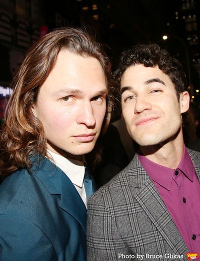 Ansel Elgort and Darren Criss Photo