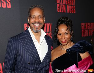 Kevyn Morrow and guest @ BroadwayWorld Kevyn Morrow and guest Photo