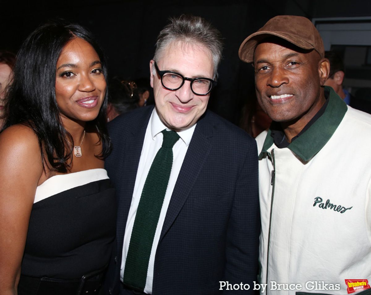 Whitney White, Patrick Marber and Kenny Leon  at 
