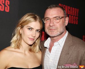 Taylor Neisen and Liev Schreiber  Photo
