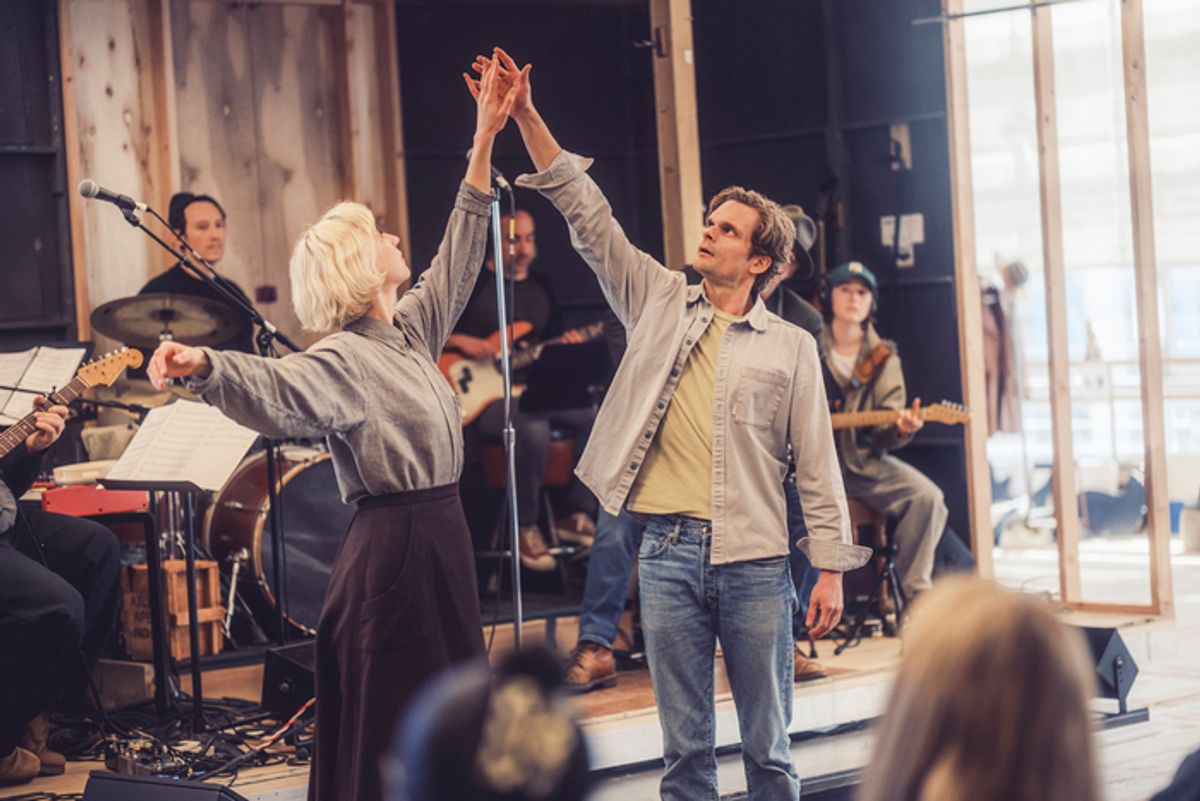 Julia Knitel  and Andrew Durand at 