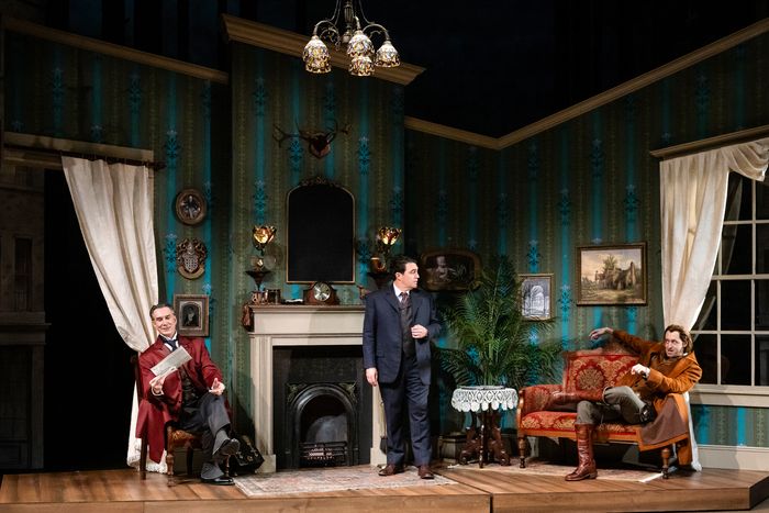 Photos: Ken Ludwig's BASKERVILLE: A SHERLOCK HOLMES MYSTERY at Alley Theatre — photo 2 of 5