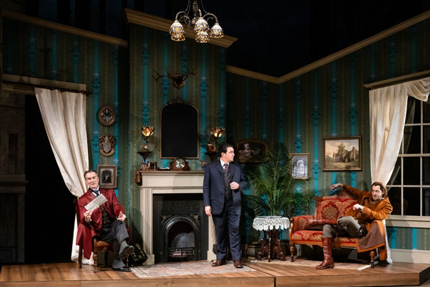Photos: Ken Ludwig's BASKERVILLE: A SHERLOCK HOLMES MYSTERY at Alley Theatre  Image
