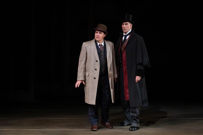 Photos: Ken Ludwig's BASKERVILLE: A SHERLOCK HOLMES MYSTERY at Alley Theatre — photo 3 of 5
