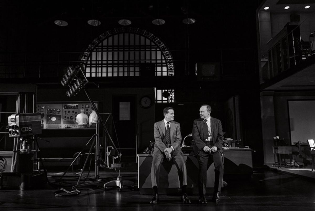 George Clooney and Clark Gregg at 