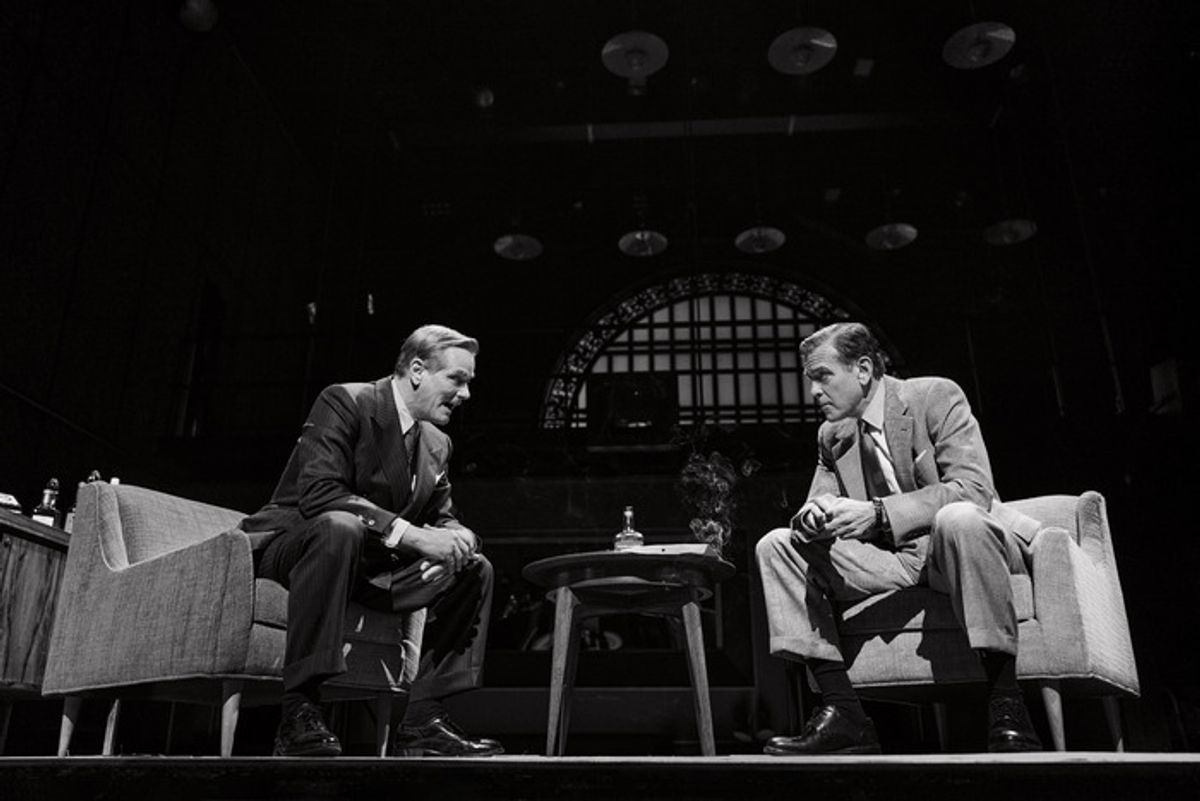 Paul Gross and George Clooney at 