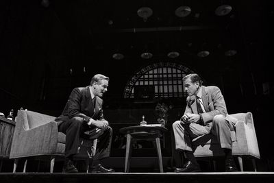 Paul Gross and George Clooney Photo