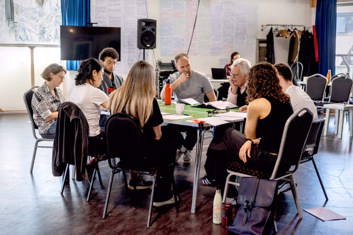 Photos: THE DA VINCI CODE in Rehearsal at Salisbury Playhouse Photos: THE DA VINCI CODE in Rehearsal at Salisbury Playhouse Image