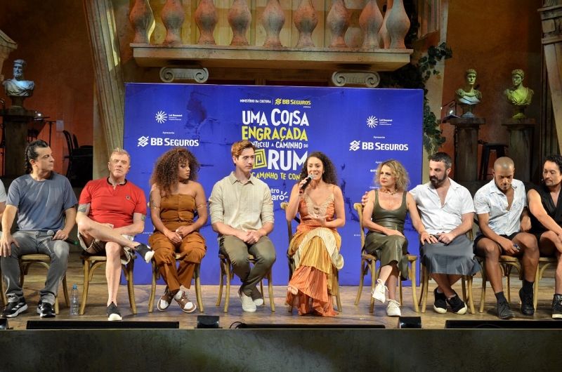 Starring Miguel Falabella, UMA COISA ENGRAÇADA ACONTECEU A CAMINHO DO FÓRUM (A Funny Thing Happened on the Way to the Forum) Brings New Life to a Broadway Classic  Image
