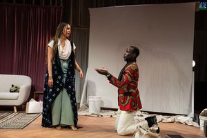 Nedra Marie Taylor and Ato Essandoh @ BroadwayWorld Nedra Marie Taylor and Ato Essandoh Photo