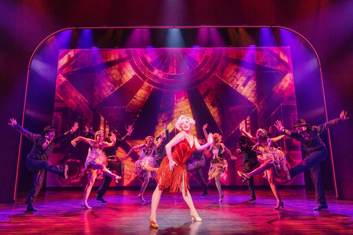 Robyn Hurder and the cast of SMASH at 