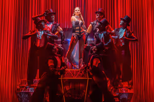 Arianna Rosario and the Company of MOULIN ROUGE!  Photo
