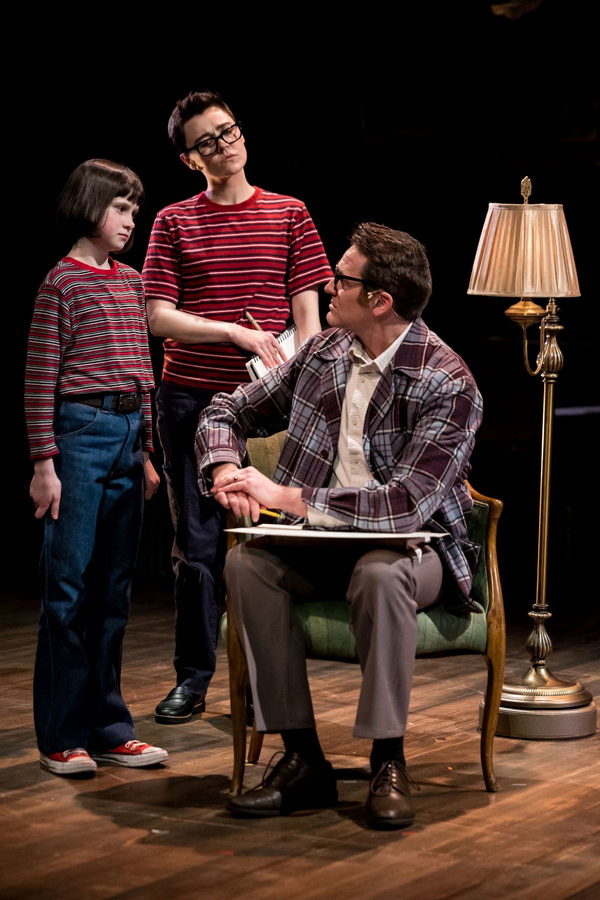 Eve Scharback, Sara Masterson and Shad Hanley  at 