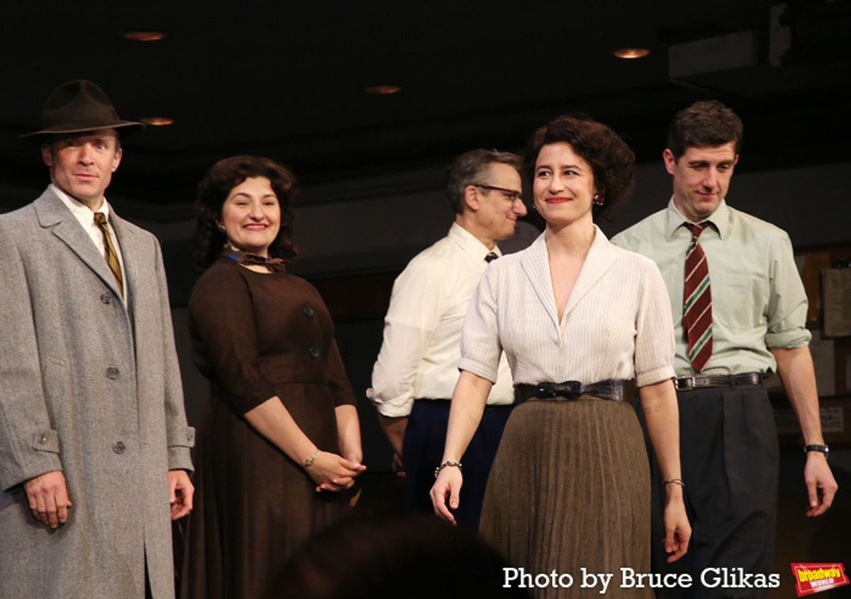 Aaron Roman Weiner, Sophia Tzougros, Joe Forbrich, Ilana Glazer and Carter Hudson at 