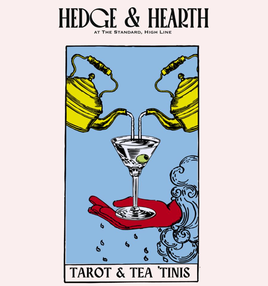 THE STANDARD, HIGH LINE Presents Tarot & Tea 'Tinis with Maraschino Image