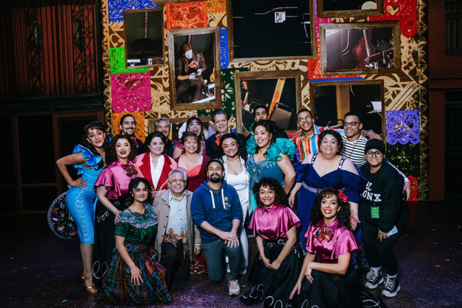 Photos: Lin-Manuel Miranda and Gina Rodriguez Visit REAL WOMEN HAVE CURVES  Image