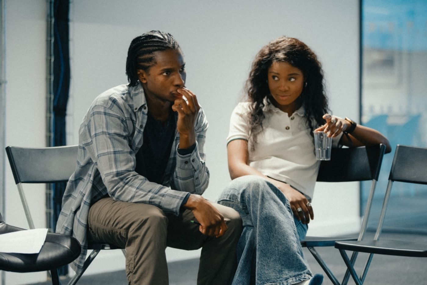 Interview: Kedar Williams-Stirling, Nell Tiger Free, Adeyinka Akinrinade, Keelan Kember of THANKS FOR HAVING ME at Riverside Studios  Image