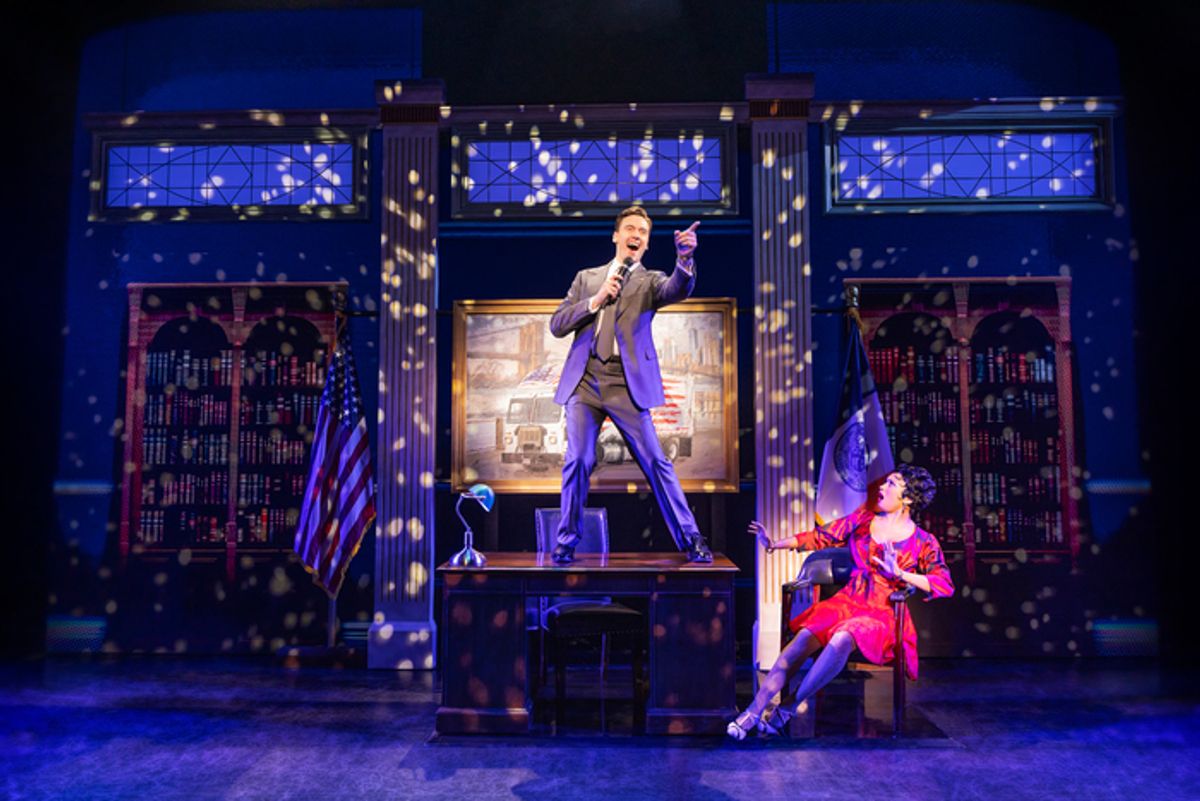 Erich Bergen and Jasmine Amy Rogers  at 