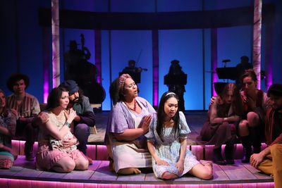 Latessha Jackson, Sydney Chow, and Cast Photo