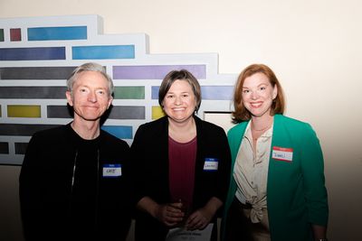 Writer Nate Eppler, Director Lauren Shouse, and Assistant Director Darci Nalepa Elam  Photo