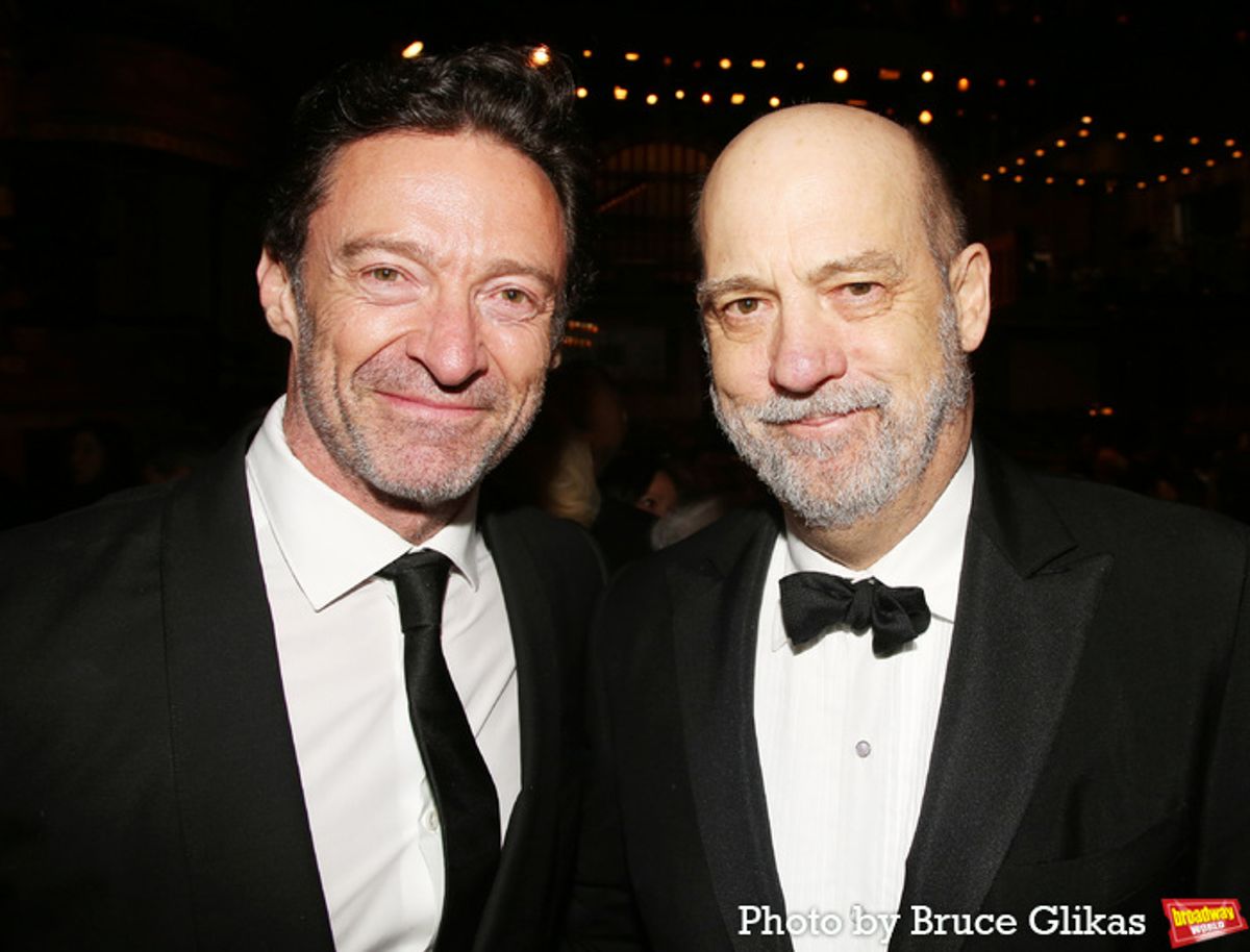 Hugh Jackman and Anthony Edwards at 