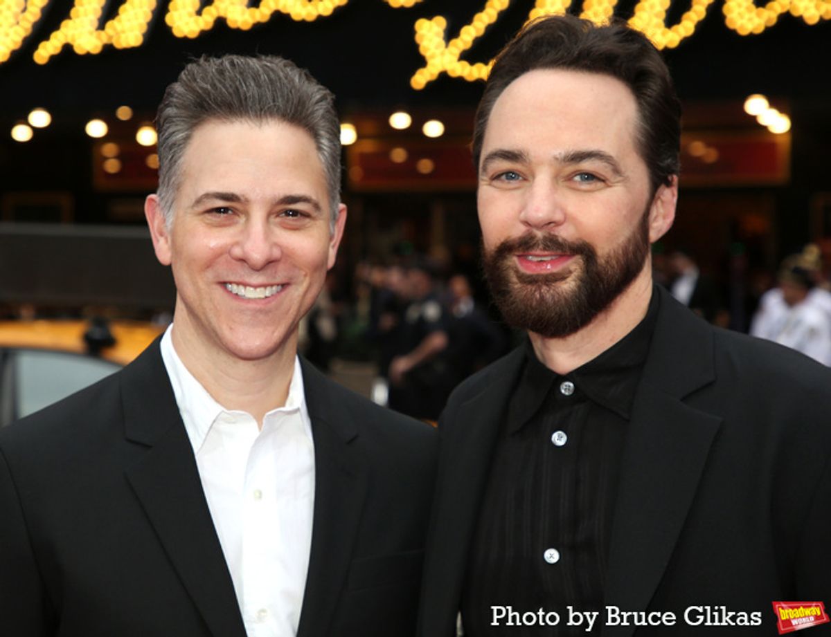 Todd Spiewak and Jim Parsons at 