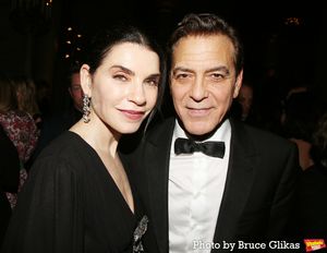 Julianna Margulies and George Clooney @ BroadwayWorld Julianna Margulies and George Clooney Photo