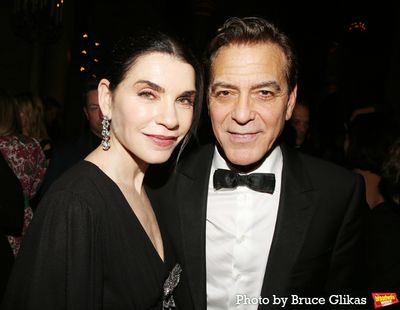 Julianna Margulies and George Clooney Photo