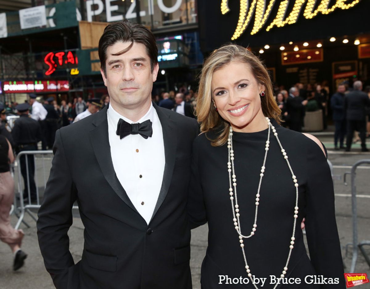 Adam Wright and Pamela Brown at 