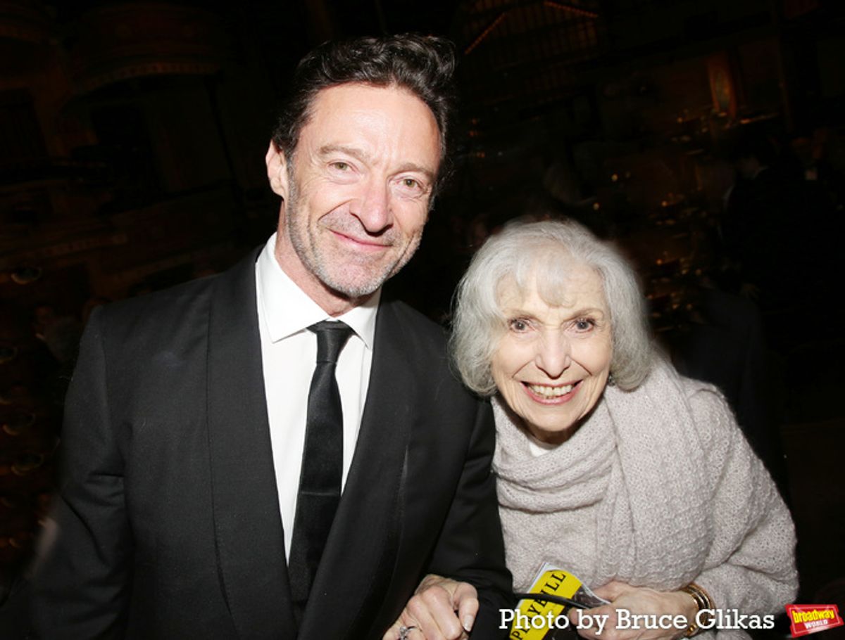 Hugh Jackman and Pat Schoenfeld at 