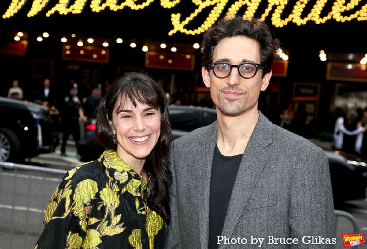 Patricia Delgado and Justin Peck at 