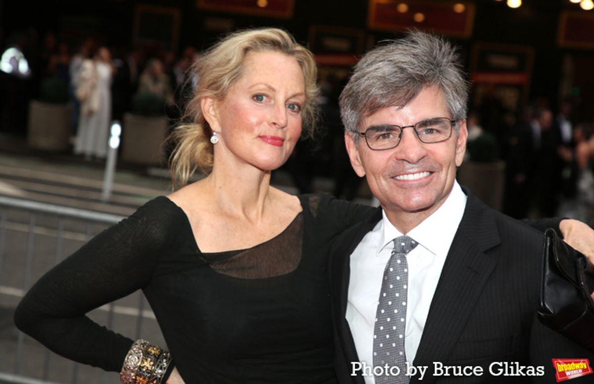 Alexandra Wentworth and George Stephanopoulos  at 
