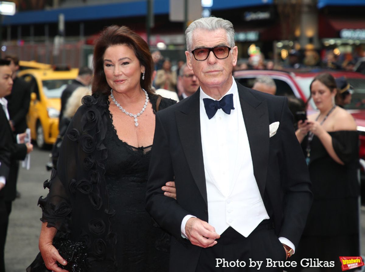 Keely Shaye Smith and Pierce Brosnan  at 