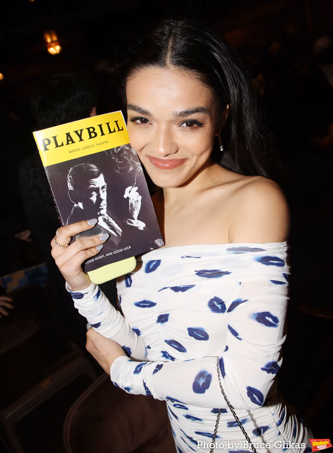 Photos: GOOD NIGHT, AND GOOD LUCK Opening Night Brings Out Jennifer Lopez, Rachel Zegler and More  Image