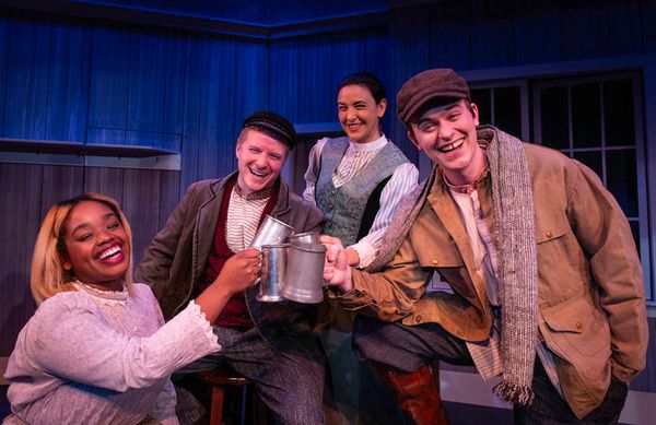 Raina Williams, Tyler Gilbert, Rachel Jordan Brown and Benjamin Curtis Photo