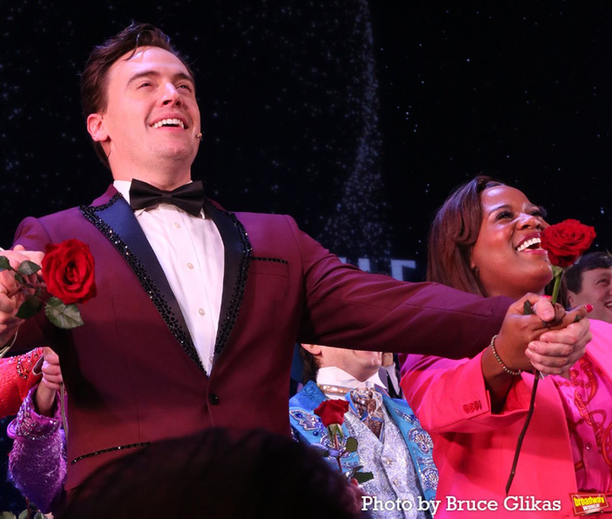 Erich Bergen and Anastacia McCleskey at 
